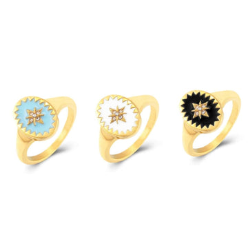 Sparkle Star Rings